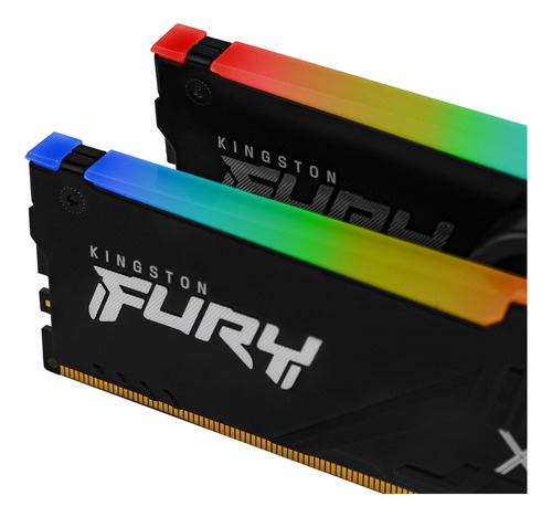 Memoria Ram Xtreme Pc Gaming Kingston Fury Beast Rgb Ddr5 32gb 5600mt/s 1x32gb Negro
