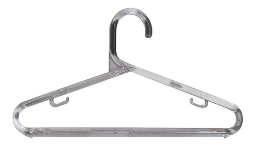 Cabide Infantil Acrílico 10mm 50 Peças Atacado
