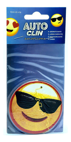 Ambientador de coche con olor a emoticonos de emoticonos para espejo retrovisor