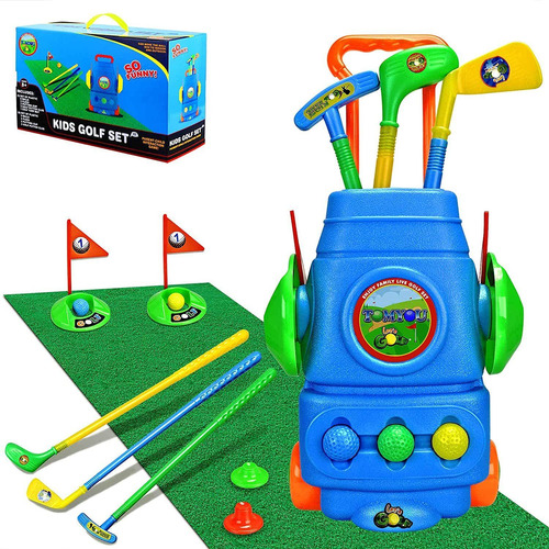 Kids Golf Juguete Juego De Juguetes Carrito De Golf Con...