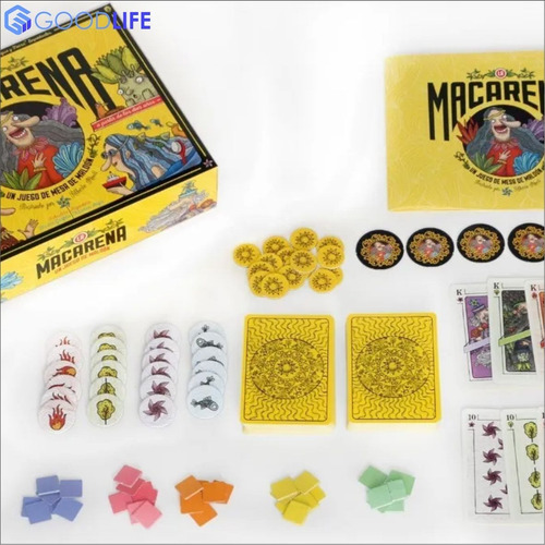 Imagen 4 de 10 de La Macarena Juego De Mesa Maldón Cartas Ilustración Montt