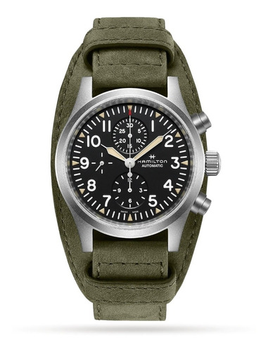 Reloj Hamilton H71706830 Khaki Chrono Automatic Agt.oficial