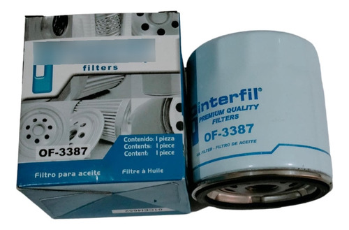 Filtro De Aceite Motor Para S10 2.2 1994 Al 2003