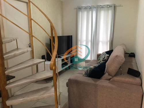 Apartamento Duplex Com 3 Dormitórios À Venda, 82 M² Por R$ 259.000,00 - Jardim São Domingos - Guarulhos/sp - Ad0006