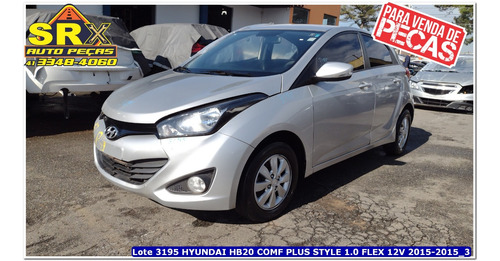 Sucata Hyundai Hb20 Comf Plus Style 1.0 Flex 3cc 12v 2015