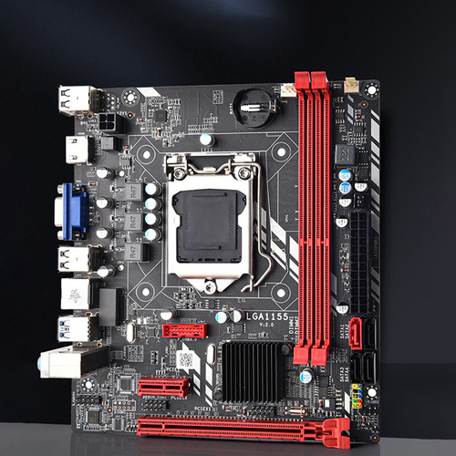 Placa Base De Escritorio B75m Lga 1155 Para I3 I5 I7 Cpu 3xu