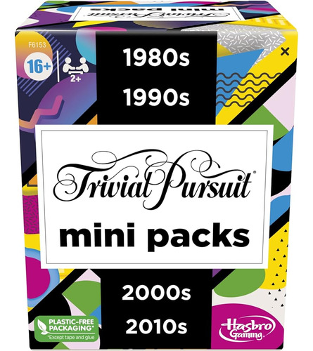 Trivial Pursuit Mini Packs Multipack, Preguntas Divertidas D