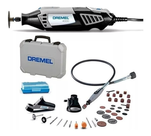 Minitorno Dremel 175w  4000 36 Accesorios Mini Torno Cuotas