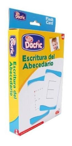 Set 60 Tarjetas Escritura Abc Imprenta