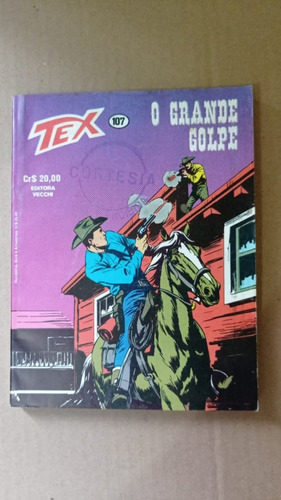 Imagem 3 de 4 de Tex 107 1ª Edicao - Vecchi - Bonellihq Cx46 E19