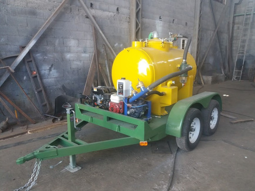 Remolque Con Tanque Séptico Para Desazolve, Cap. 2,500 Lts