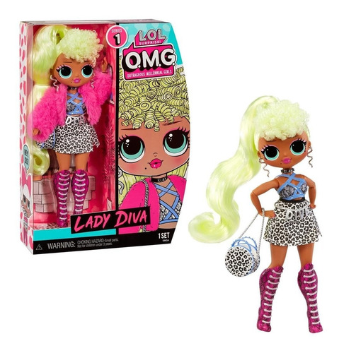 Muñeca Lady Diva, Royal Bee Fashion, Swag, Lol Surprise Omg 