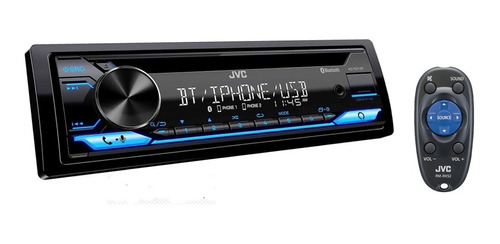 Radio Carro Jvc Kd-t711bt Bluetooth Usb Cd Nuevo