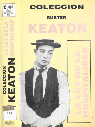 Buster Keaton La Ley De La Hospitalidad Vhs Joe Roberts