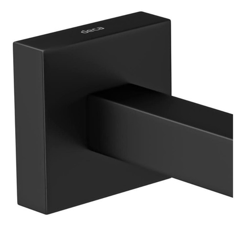 Grifo de lavabo Deca Matte Black Cube con acabado mate