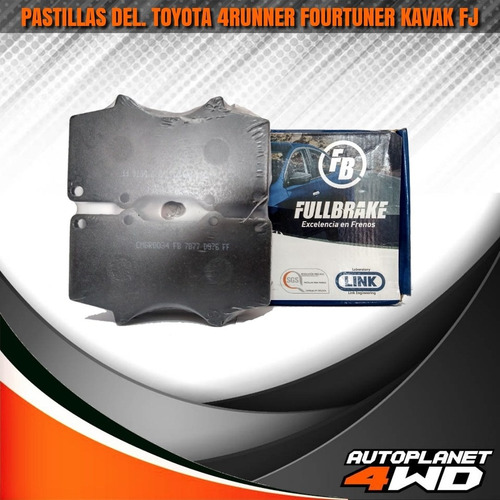 Imagen 1 de 3 de Pastillas Delanteras Toyota Macho Tundra Sequoia Roraima