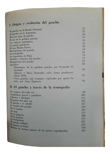 El Gaucho - Bonifacio Del Carril (Usado)