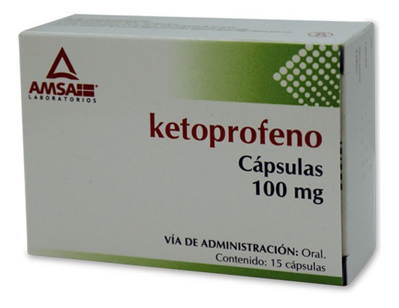 Ketoprofeno 15 Cápsulas 100mg | MercadoLibre