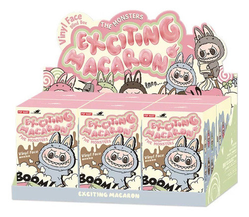 2025 H Labubu Exciting Macaron The Monsters - Colección