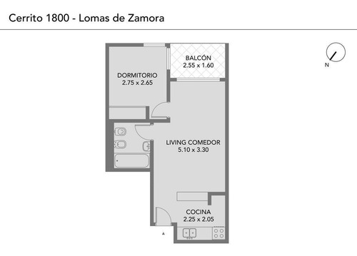 Imagen 30 de 30 de Departamento En Venta 2 Ambientes Con Cochera - Lomas De Zamora