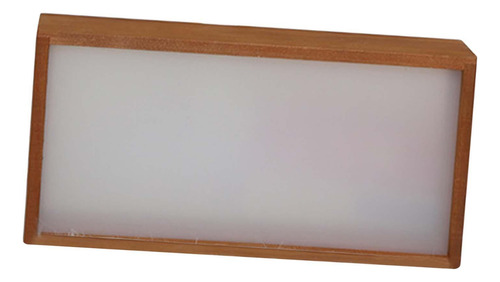 Marco De La Caja De Sombra De Madera 26cmx6cmx13cm Marrón