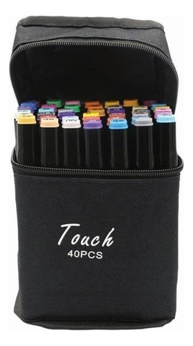 Touch Five - Rotulador (40 Colores), Color Negro
