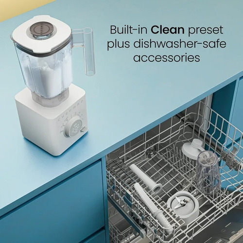 Chefman Obliterator Licuadora Profesional De 1380 W Frasco Blanco