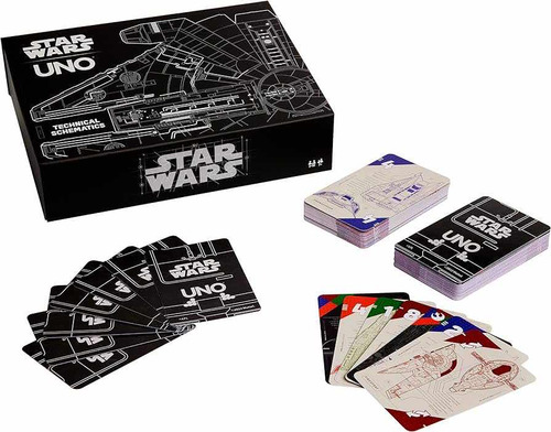 Juego Cartas Uno Star Wars Schematics
