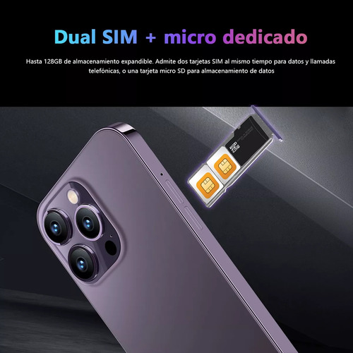 Teléfonos Inteligentes Android Baratos I15 Pro Max 6.53 En Ram2gb Y Rom16gb