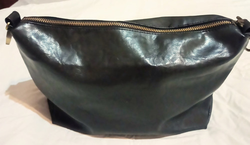 Desigual.cartera Negra Bordada Con Carterita Desmontable. Negro Bordado Níquel Negro