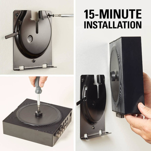 Soporte De Pared Para Sonos Amp Sanus Wsscam1-b2