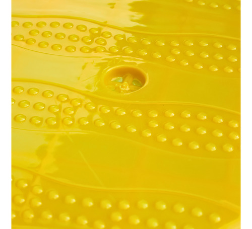 Banco De Plástico 10 Piezas Reforzado Uso Rudo Negocio Plastico Amarillo