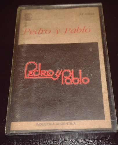 Pedro Y Pablo En Casete De Audio Original 
