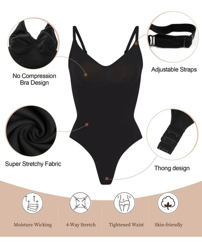Shaperx Body Tipo Faja Moldeadora Para Mujer Con Control De