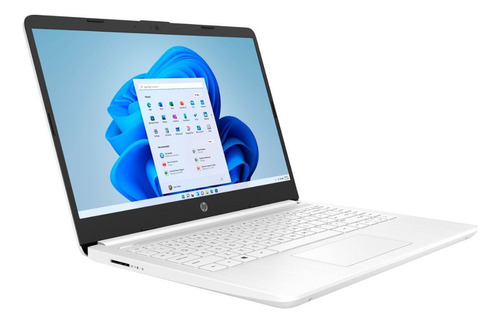 Notebook Hp 14 Intel Celeron N4500 4gb 64gb Emmc W11 Blanco