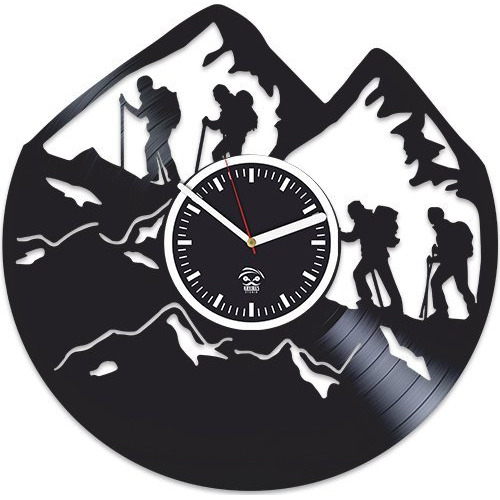 Reloj De Montaña Kovides, Reloj De Pared De Vinilo Escalador