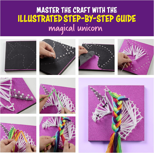 Dan & Darci String Art Craft Kit Para Niños Regalos De Para