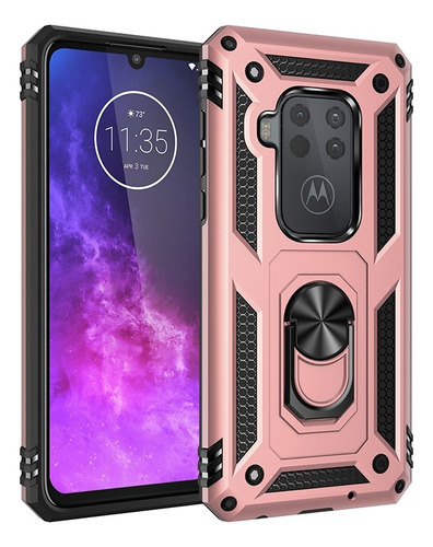 Funda Case Protectora Para Motorola One Zoom + Cristal 21d