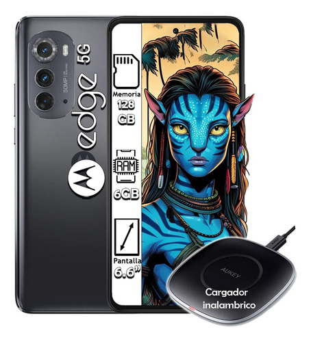 Celular Moto Edge 5g  128gb 6gb Ram Oled 144hz Carga Inalambrica