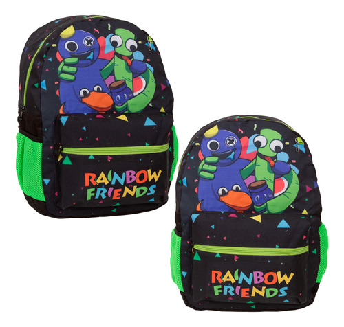 Mochila Escolar Menino Game Rainbow Friends Volta As Aulas