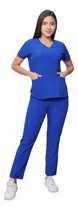 Comprar Uniformes Médicos Tela Nova Semistrech Azul