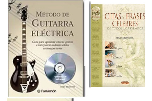  Método Completo Guitarra Eléctrica - Libro De Regalo Citas 