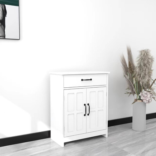 Buro Multiuso Con 1 Cajon De Almacenamiento 2 Puertas