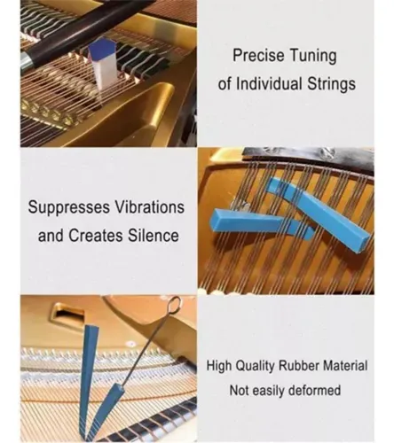 Piano Tuner Kit 16 Pieces Tuning Wrench Set Wrench Fastener