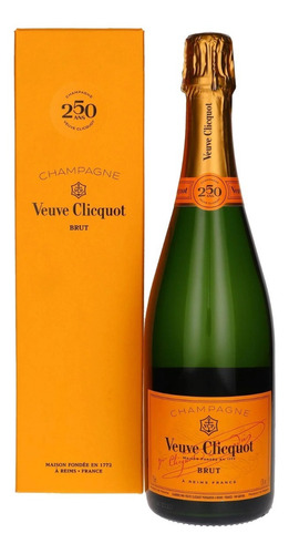 Champagne Veuve Cliquot Brut 250 Años Estuche Francia Gobar®