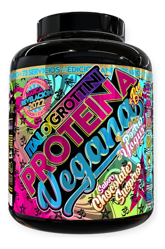 Proteina Vegana Italo Grottini - 70 Serv - 2.3 Kilogramos 