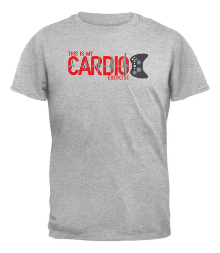 My Cardio Ejercicio Controlador De Juego Heartbeat Camiseta