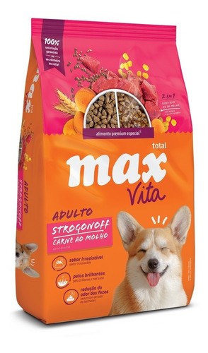 Max Vita Strogonoff Carne 3 Kg 