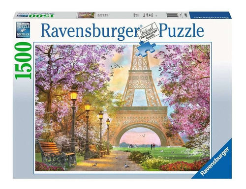 Puzzle 1500 Piezas Amor En París - Ravensburger 160006