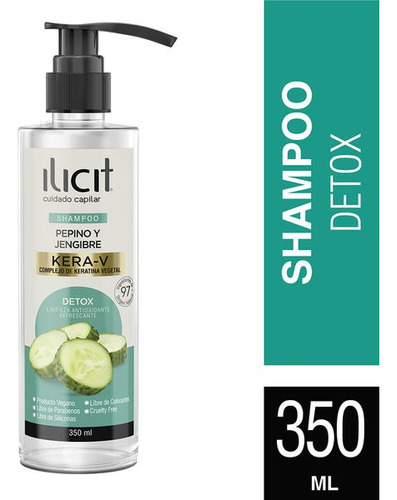 Ilicit Shampoo Kera-v Detox 350ml